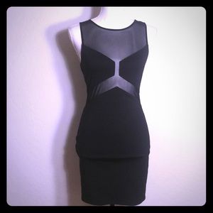 Black Form-fitting Forever 21 Dress